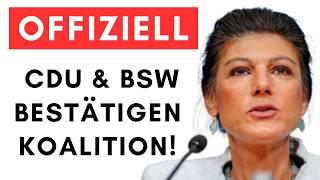 Geheime Deals zwischen CDU und BSW aufgeflogen! (+ Postengeschacher)