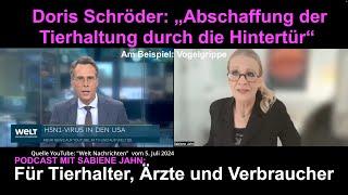 "Abschaffung der Tierhaltung durch die Hintertür" am Beispiel der Vogelgrippe