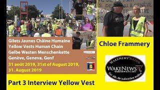 Gilets Jaunes protest in front of the UN-building, Part 3: Interview with Chloé Frammery