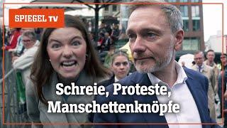 (48000 kids tot Gaza) Wahlkampf-Wahnsinn mit Christian Lindner | SPIEGEL TV