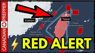 ⚡ALERT! USA PREPS UKRAINE FOR NUCLEAR STRIKE! CHINA ENCIRCLES TAIWAN - US CARRIER ON ROUTE! BIRD FLU