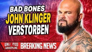 "Bad Bones" John Klinger ist verstorben! | UNLIMITED WRESTLING BREAKING NEWS