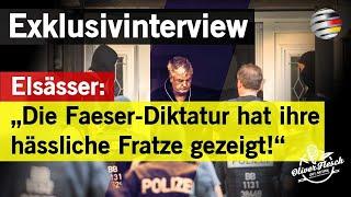 Elsässer: „Faeser-Diktatur hat ihre hässliche Fratze gezeigt!“ |  Exklusivinterview | Oliver Flesch