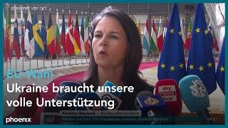 Annalena Baerbock u.a. zur EU-Wahl am 27.05.24