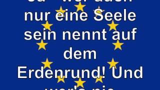 (Freiheit Hoax) Europahymne (Lyrics Video)